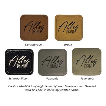 Kunstleder Label Alles drin!